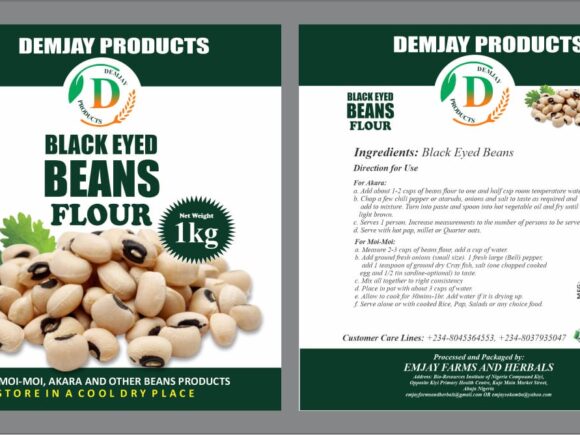 Beans flour emjay product